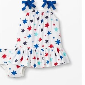 Hanna Andersson Starry Dress with Bloomers